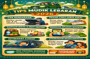 Tips Mudik Lebaran 2026
