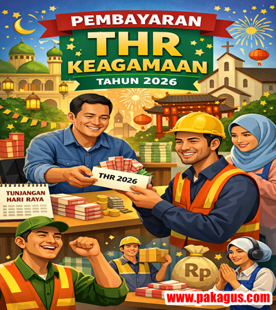 Ketentuan Pembayaran THR 2026 Bagi Pekerja/Buruh Perusahaan
