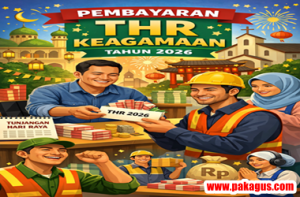 Ketentuan Pembayaran THR 2026 Bagi Pekerja/Buruh Perusahaan