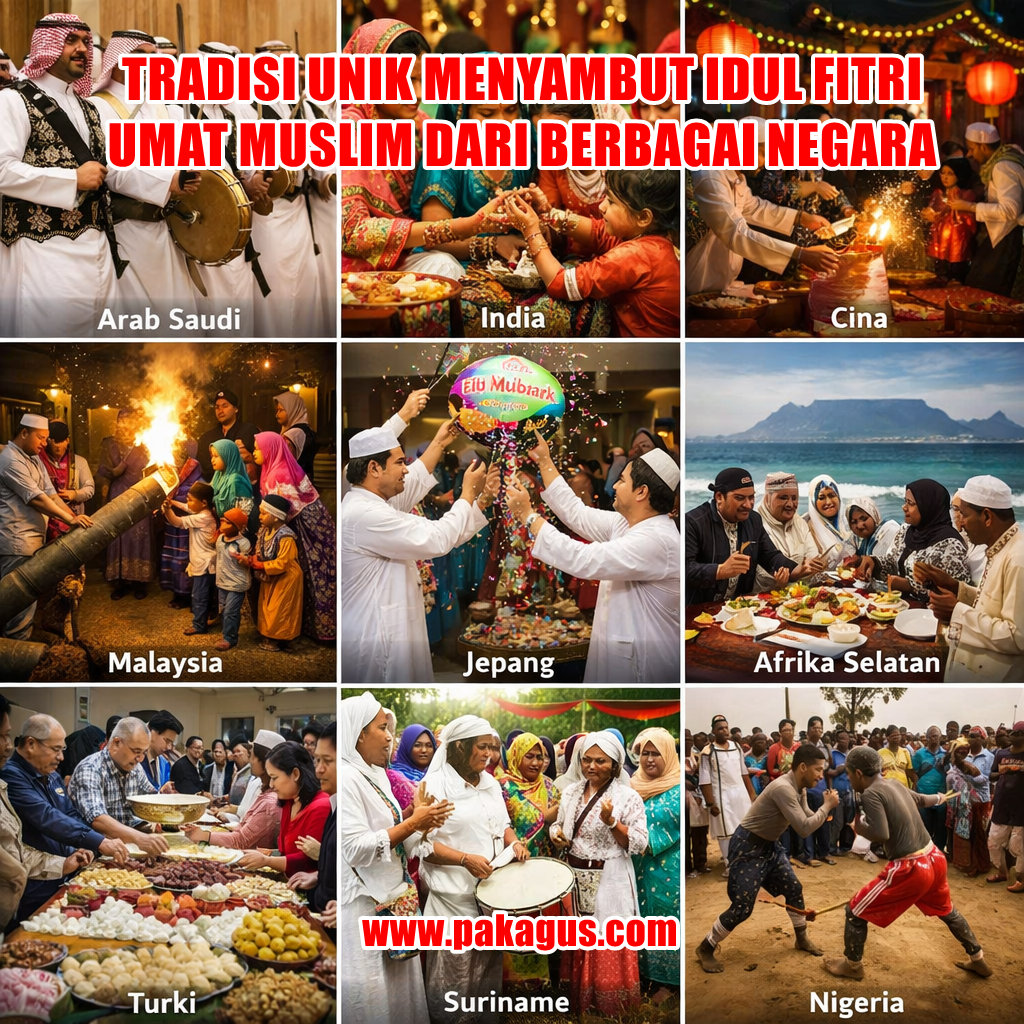 Tradisi Unik Umat Muslim Menyambut Idul Fitri Dari Berbagai Negara