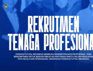 Rekrutmen Tenaga Profesional Federasi Futsal Indonesia (FFI) 2026