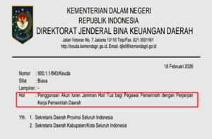 Surat Edaran Penggunaan Akun Iuran Jaminan Hari Tua (JHT) PPPK