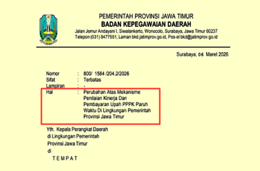 Perubahan Mekanisme Pembayaran Upah PPPK Paruh Waktu 2026