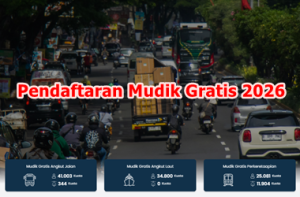 Cara Daftar Mudik Gratis Tahun 2026 Kemenhub