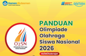 Pusat Prestasi Nasional (Puspresnas) telah menerbitkan Panduan O2SN (Olimpiade  Tahun 2026 Jenjang SD SMP SMA Diksus.