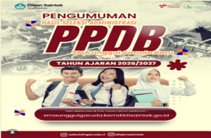 Pengumuman Hasil Seleksi Tahap I PPDB SMA Unggul Garuda Baru Tahun Ajaran 2026/2027