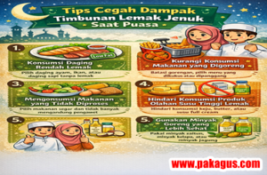 Tips Cegah Dampak Buruk Timbunan Lemak Jenuh Saat Puasa