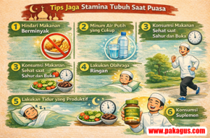 Tips Jaga Stamina Tubuh Saat Puasa