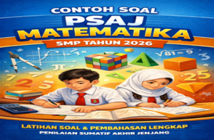 Contoh Soal PSAJ Matematika SMP Tahun 2026
