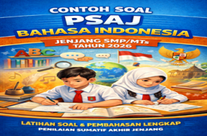 Contoh Soal PSAJ Bahasa Indonesia SMP Tahun 2026