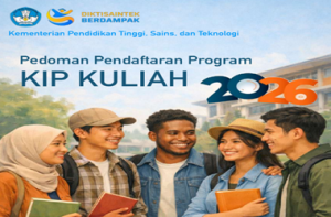 Pedoman Pendaftaran KIP Kuliah Tahun 2026